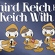 Title card from the 1943 Huey, Dewey, and Louie short The Third Reich Is All-Reich With Me.